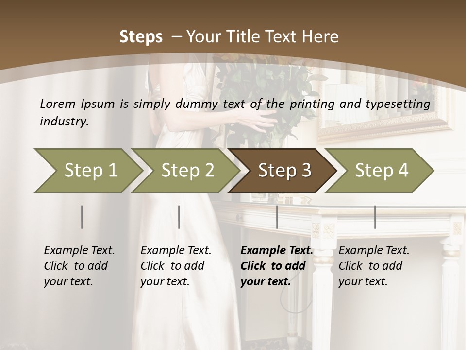 Ornate Room Slim PowerPoint Template