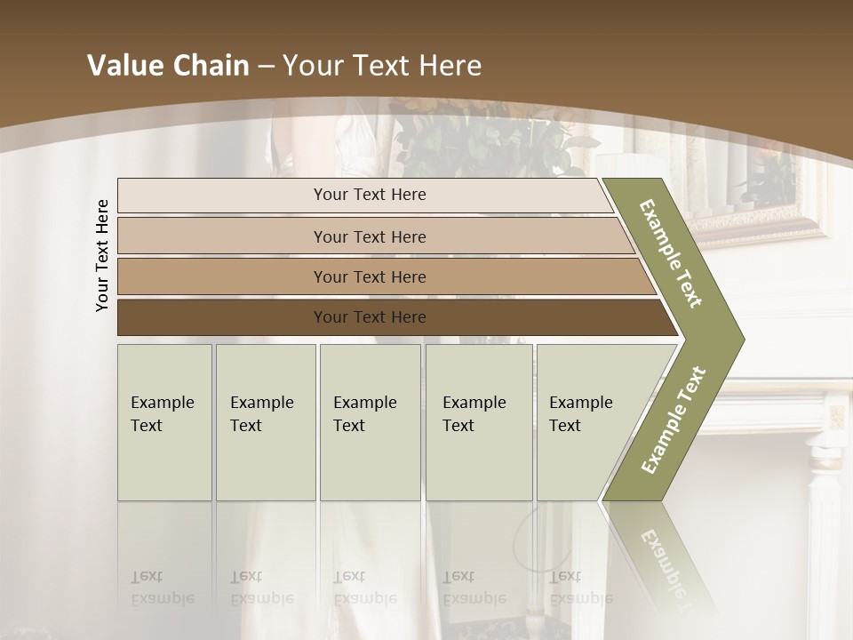 Ornate Room Slim PowerPoint Template