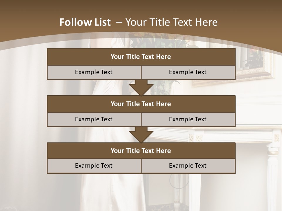 Ornate Room Slim PowerPoint Template