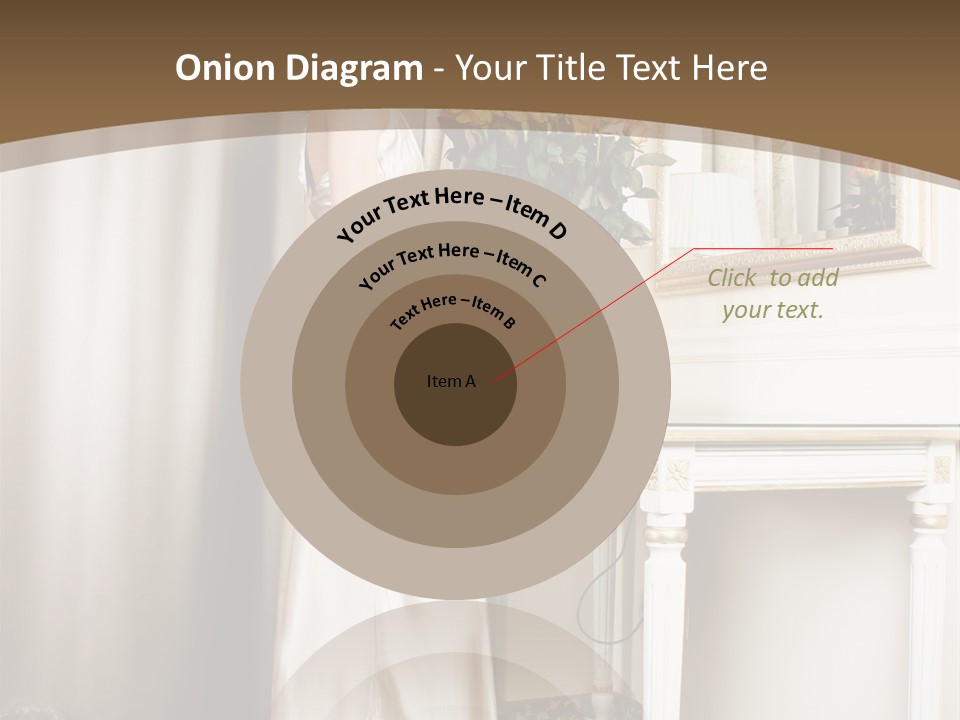 Ornate Room Slim PowerPoint Template