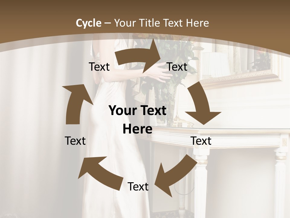 Ornate Room Slim PowerPoint Template