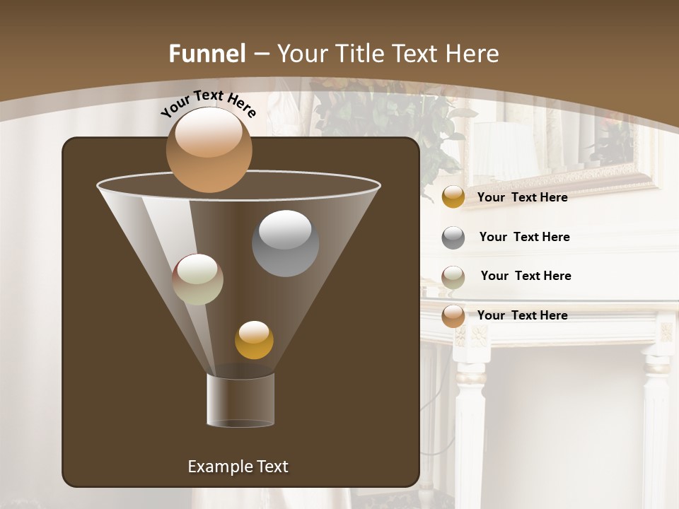 Ornate Room Slim PowerPoint Template