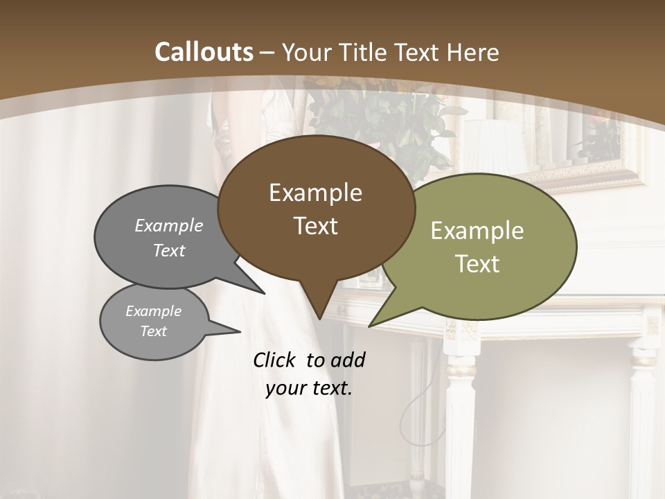 Ornate Room Slim PowerPoint Template