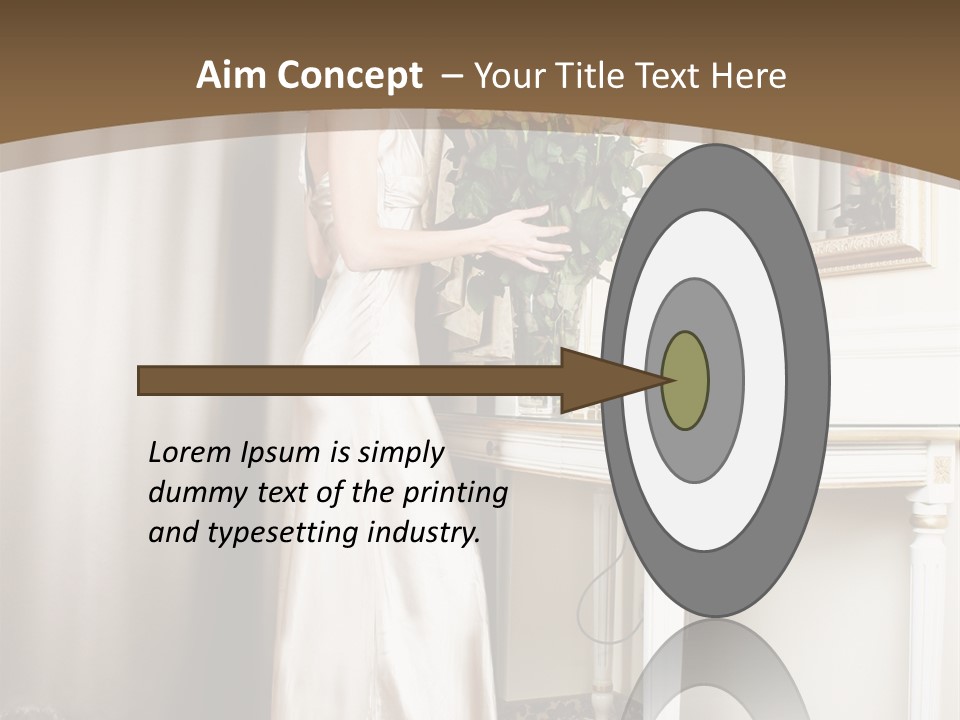 Ornate Room Slim PowerPoint Template