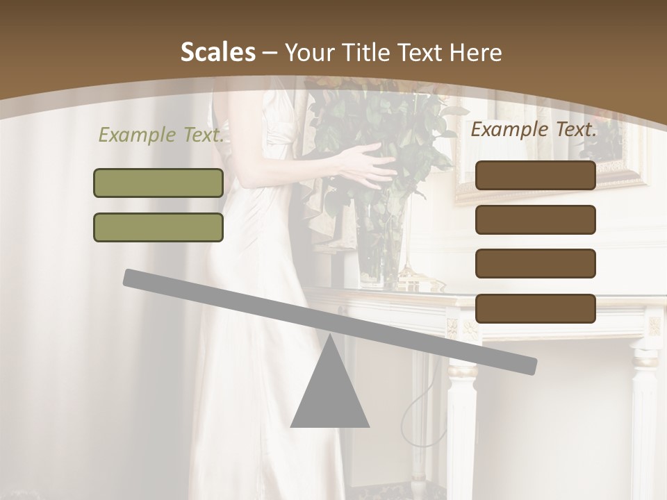 Ornate Room Slim PowerPoint Template