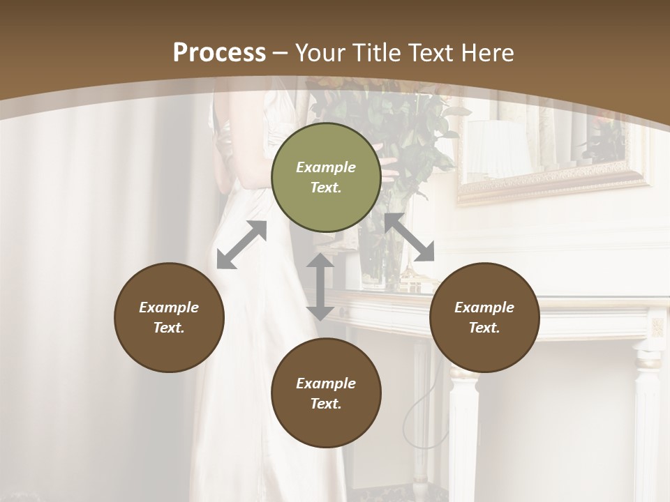 Ornate Room Slim PowerPoint Template