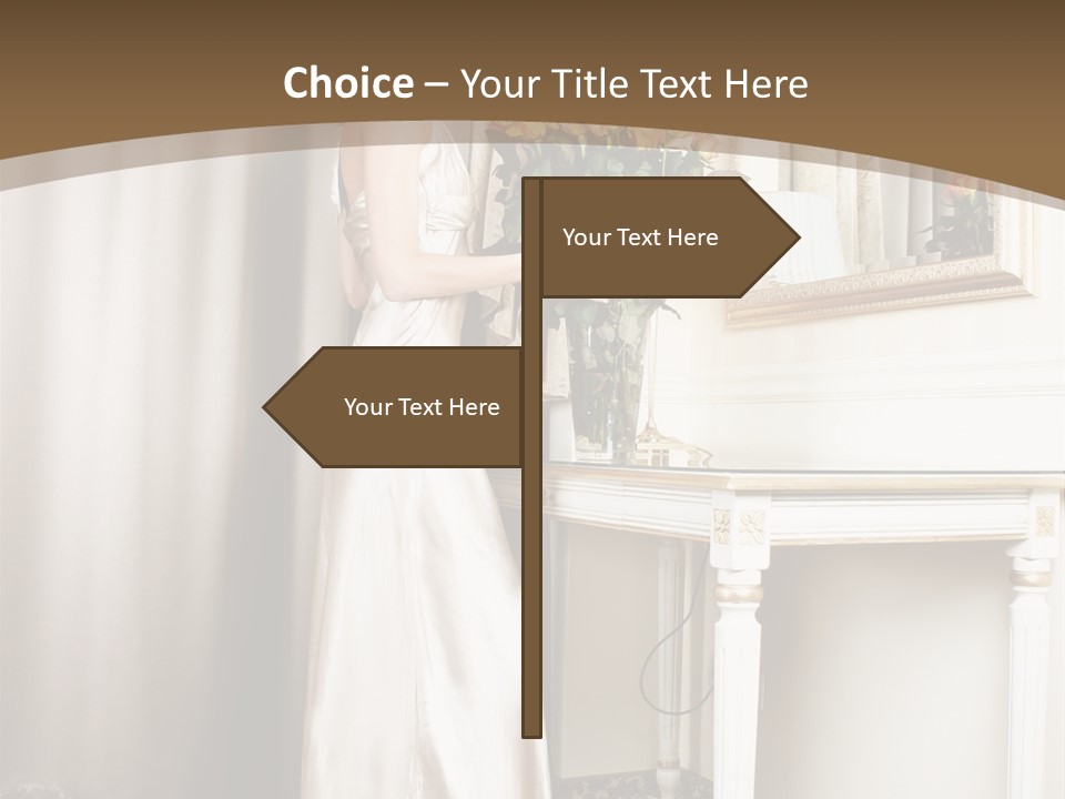 Ornate Room Slim PowerPoint Template