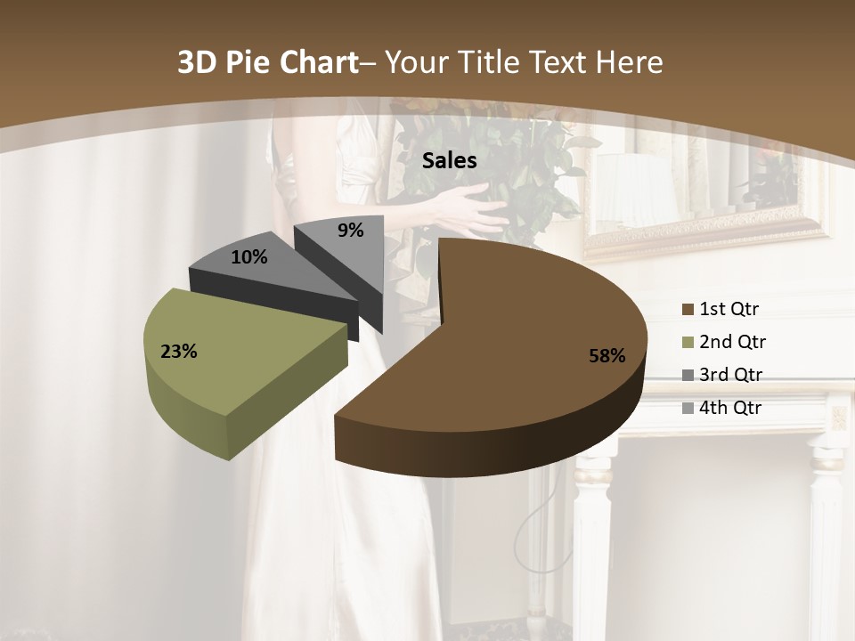 Ornate Room Slim PowerPoint Template