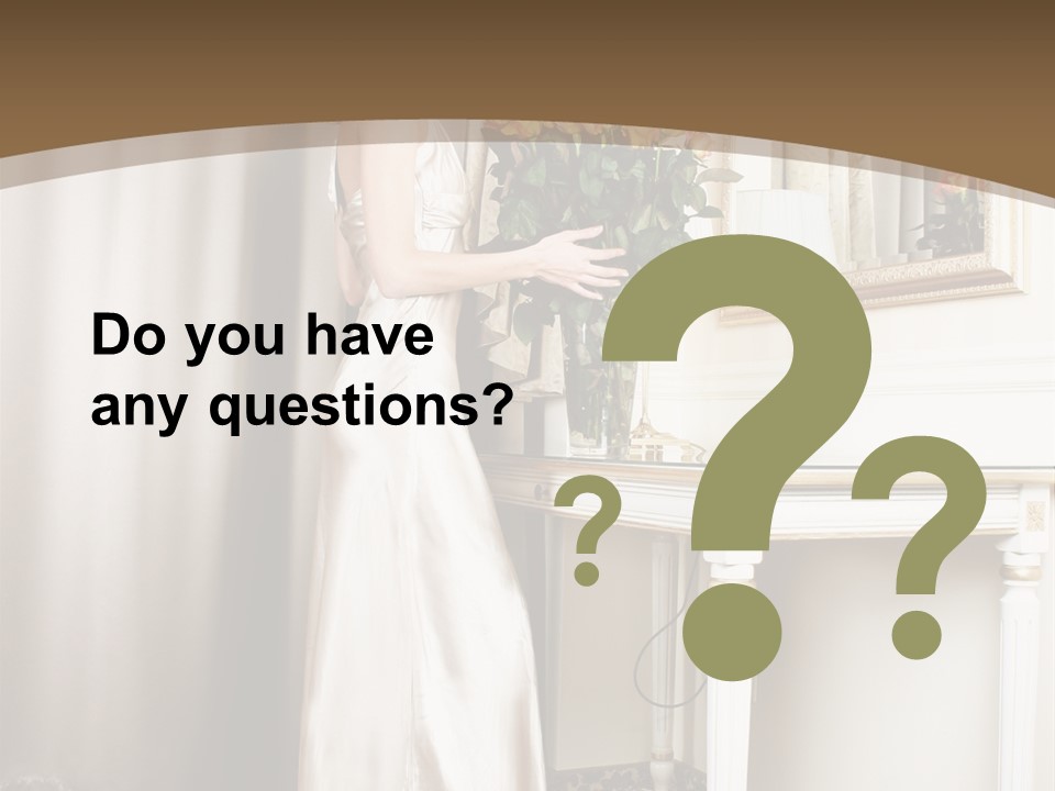 Ornate Room Slim PowerPoint Template