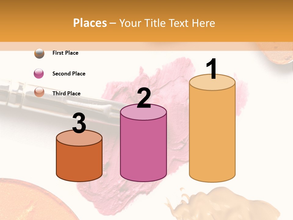 Makeup Foundation Isolated PowerPoint Template