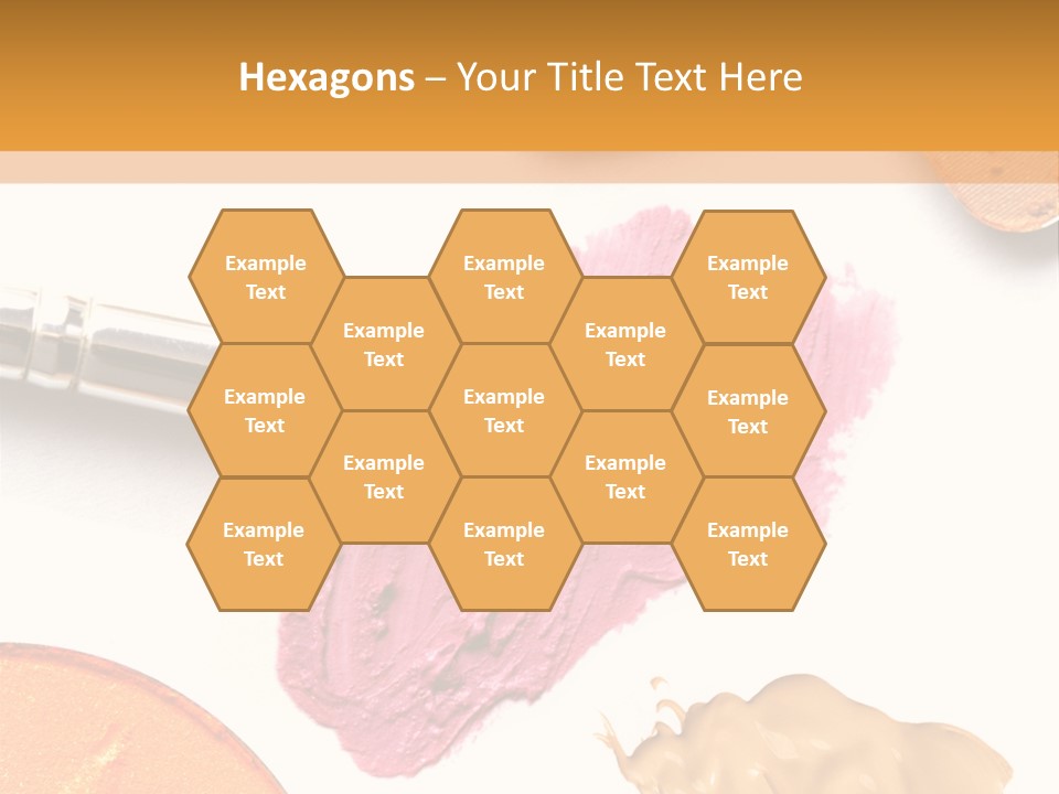 Makeup Foundation Isolated PowerPoint Template