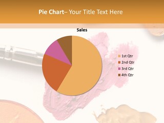 Makeup Foundation Isolated PowerPoint Template