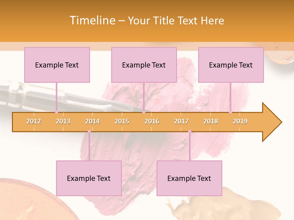 Makeup Foundation Isolated PowerPoint Template