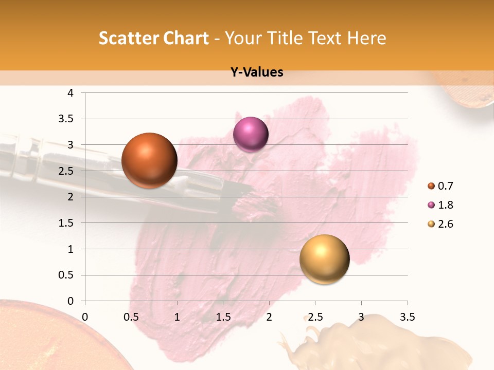 Makeup Foundation Isolated PowerPoint Template