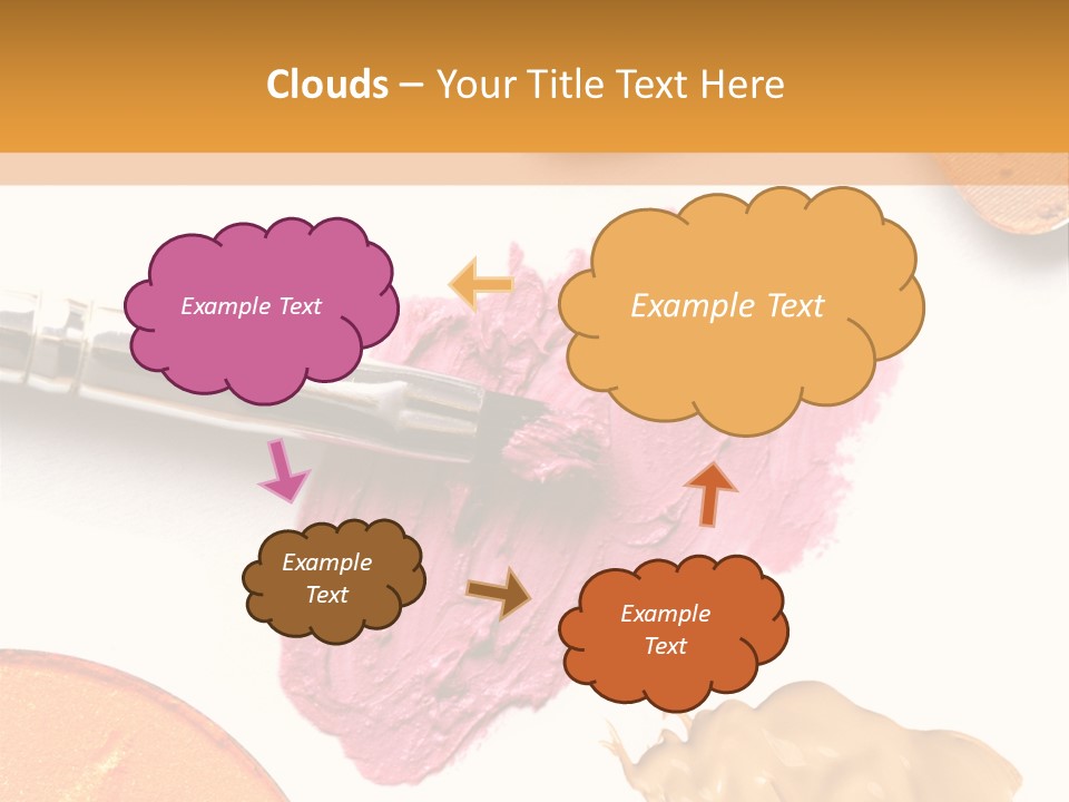 Makeup Foundation Isolated PowerPoint Template