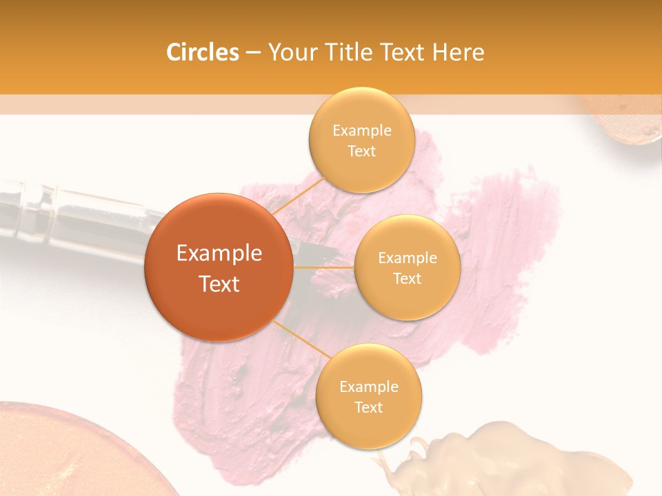 Makeup Foundation Isolated PowerPoint Template