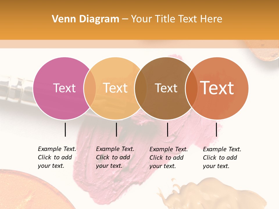 Makeup Foundation Isolated PowerPoint Template