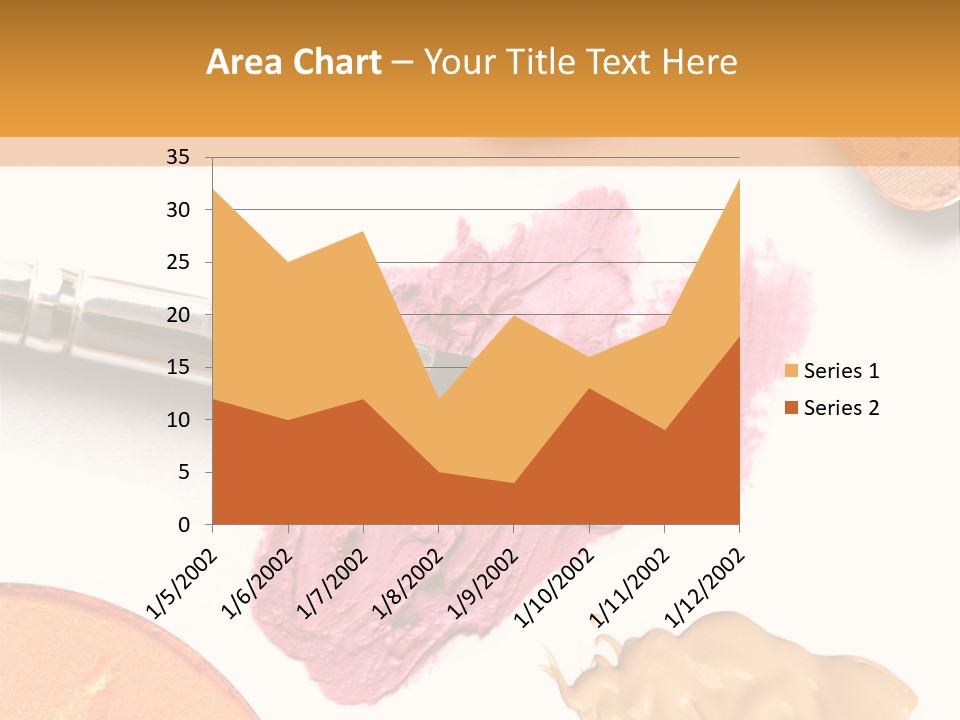Makeup Foundation Isolated PowerPoint Template