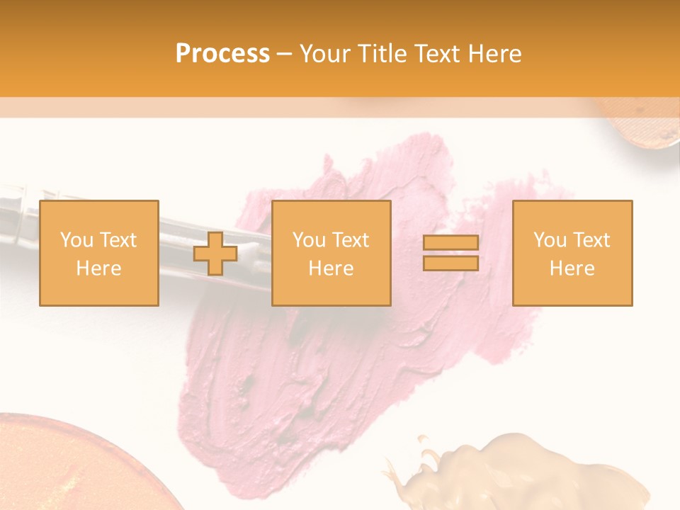 Makeup Foundation Isolated PowerPoint Template