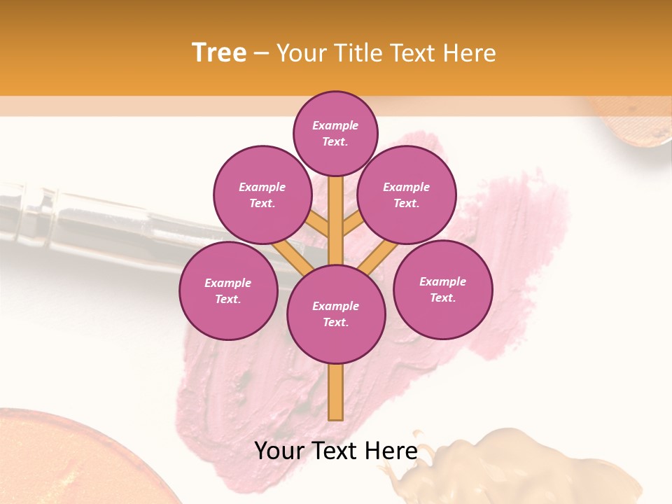 Makeup Foundation Isolated PowerPoint Template