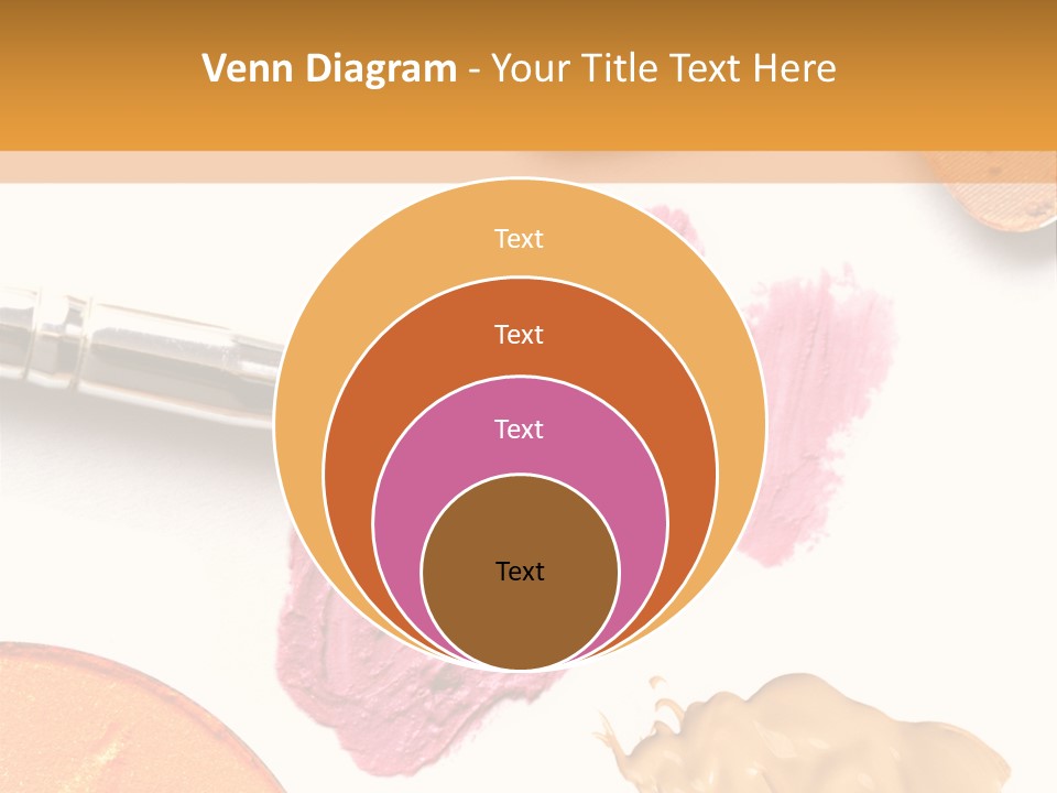 Makeup Foundation Isolated PowerPoint Template