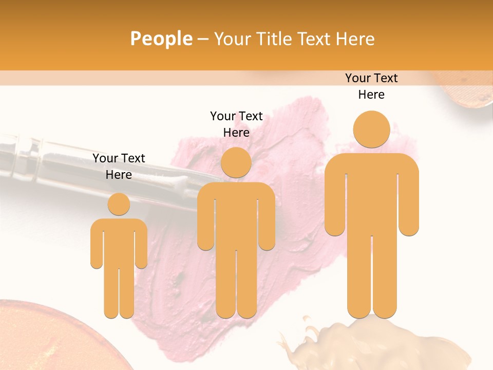 Makeup Foundation Isolated PowerPoint Template