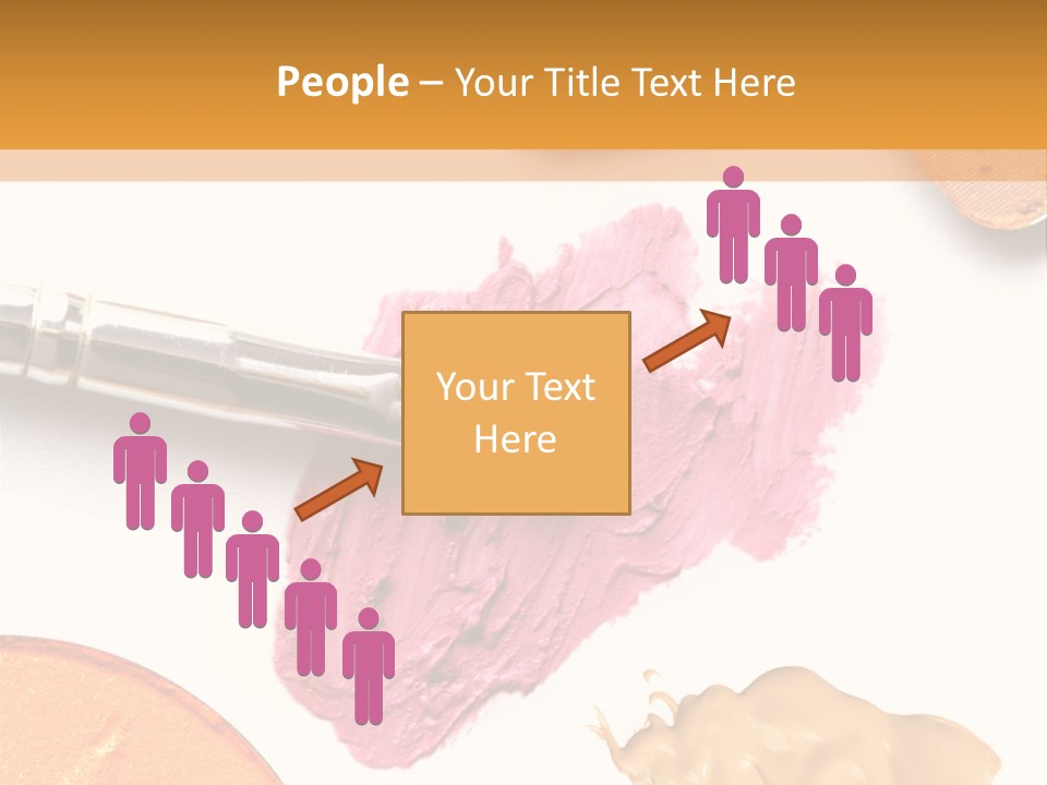 Makeup Foundation Isolated PowerPoint Template