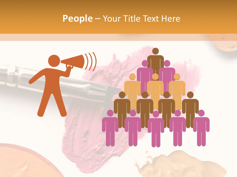 Makeup Foundation Isolated PowerPoint Template