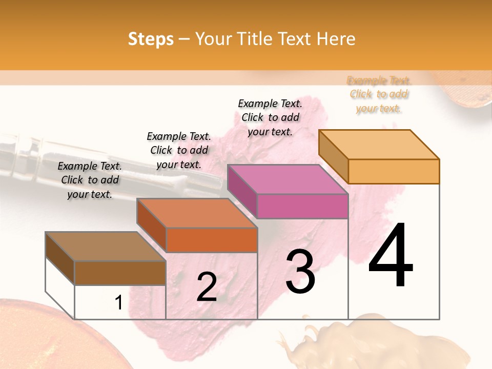 Makeup Foundation Isolated PowerPoint Template