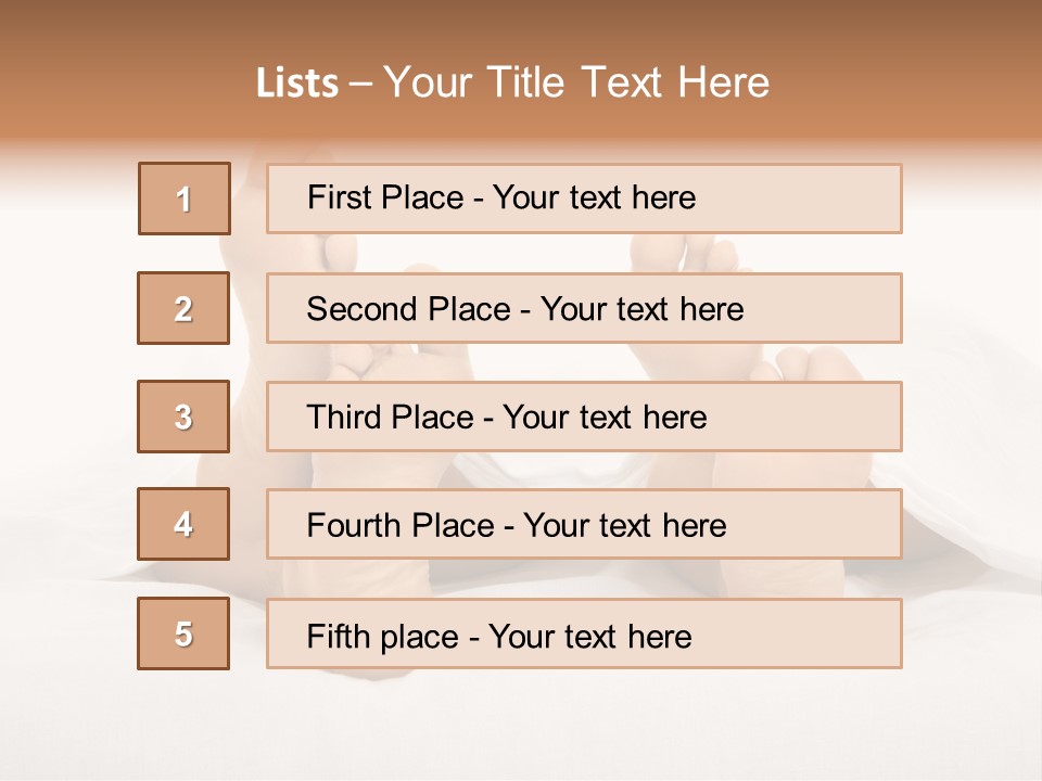 Heel Foot PowerPoint Template