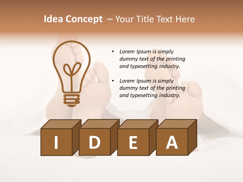 Heel Foot PowerPoint Template