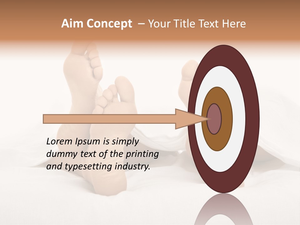 Heel Foot PowerPoint Template