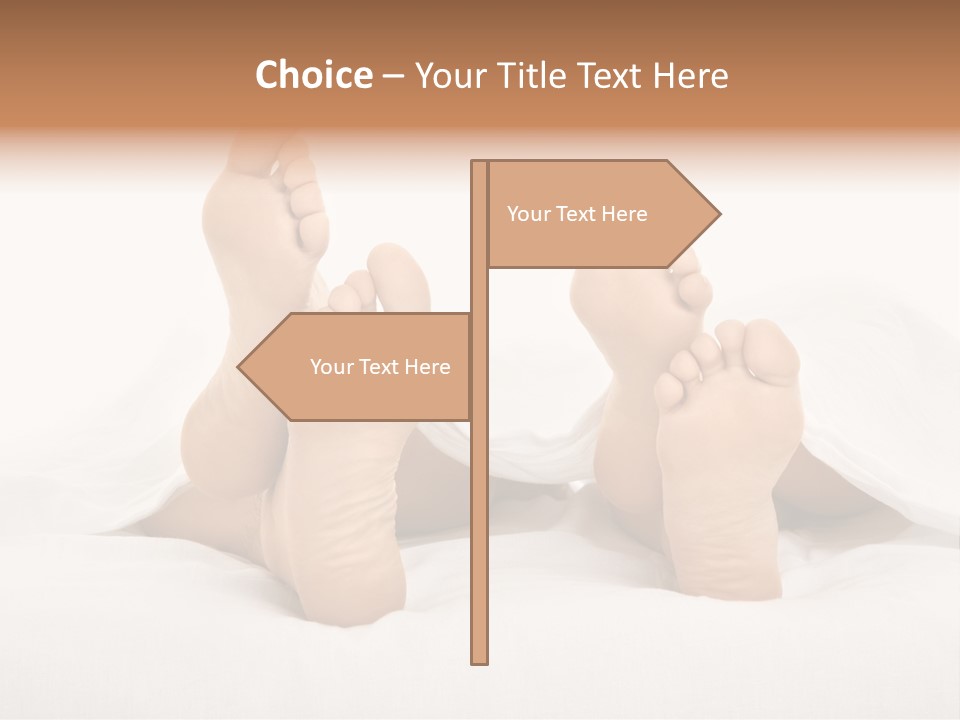 Heel Foot PowerPoint Template