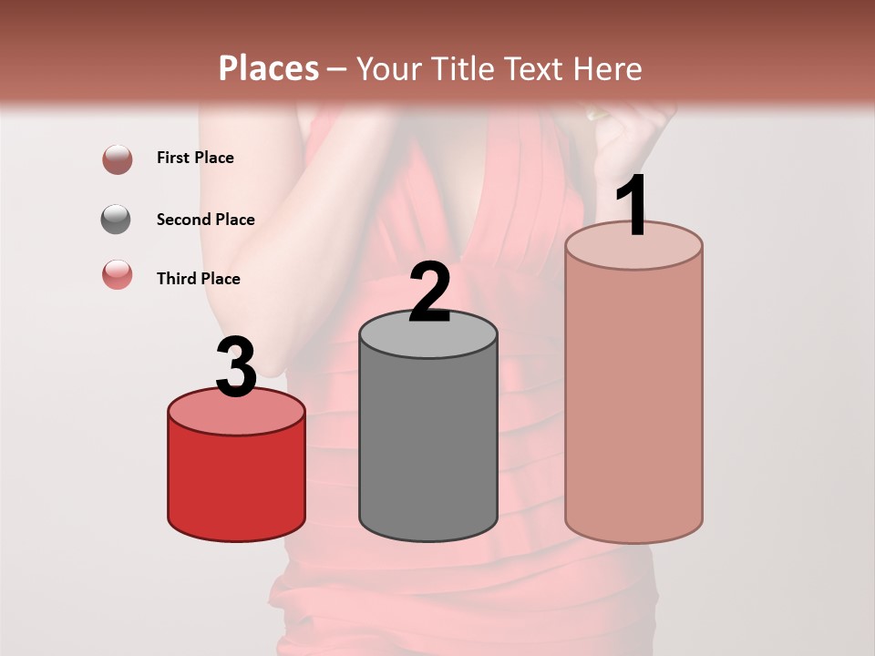 Happiness Woman Complexion PowerPoint Template