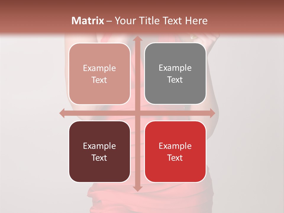 Happiness Woman Complexion PowerPoint Template