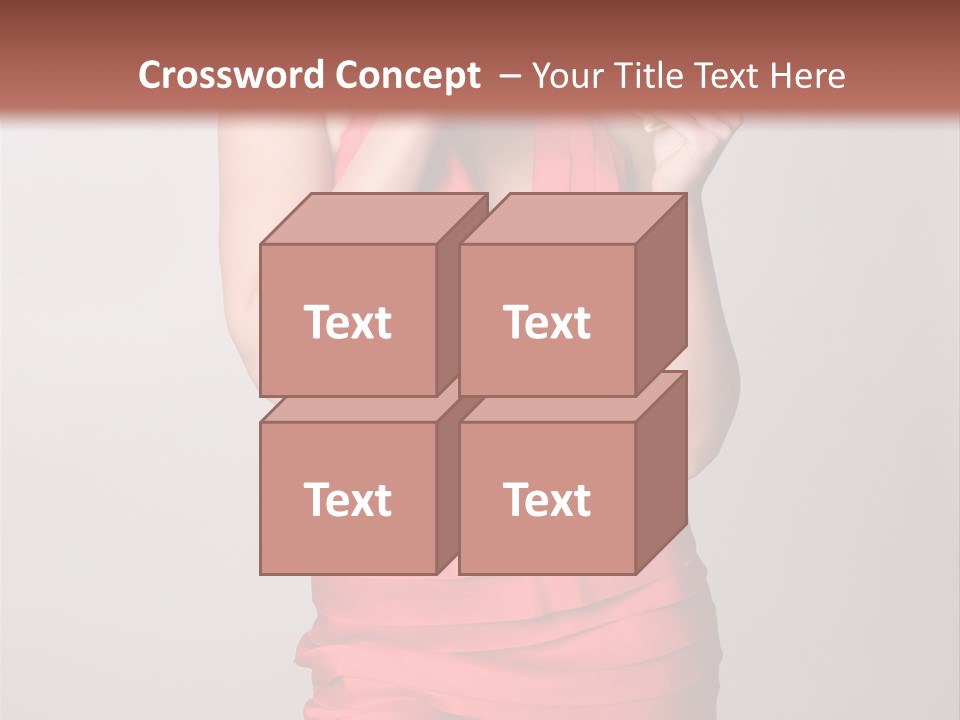 Happiness Woman Complexion PowerPoint Template