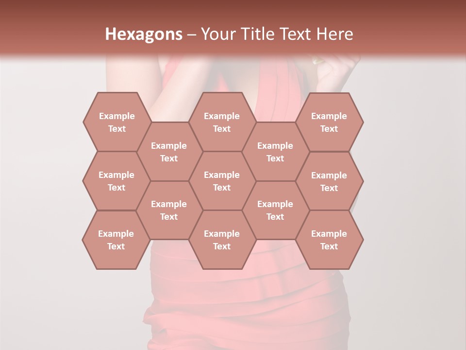 Happiness Woman Complexion PowerPoint Template