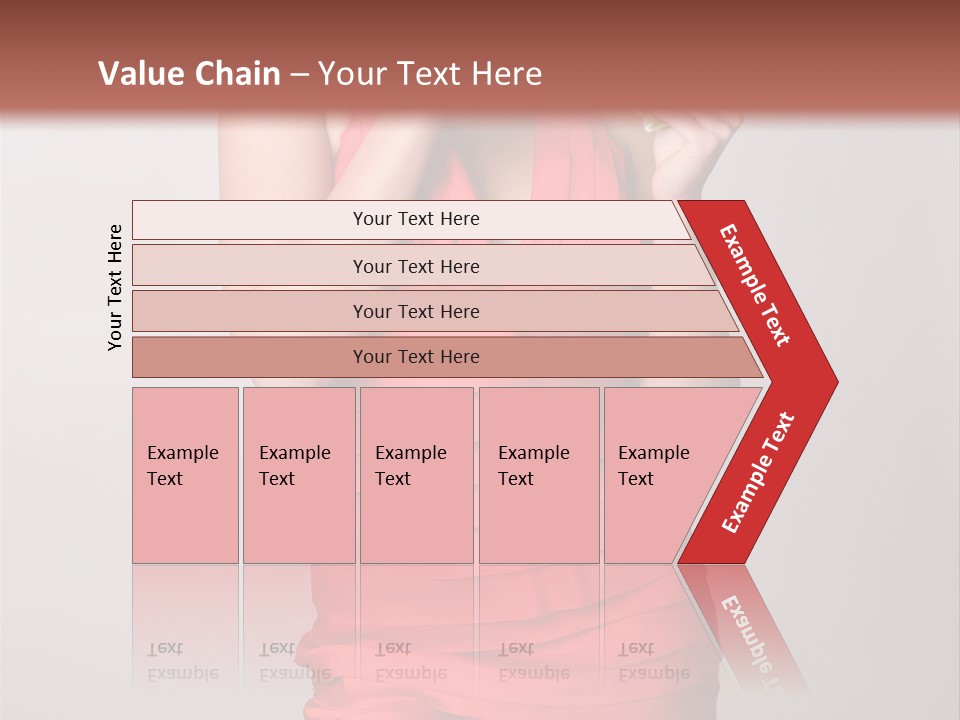 Happiness Woman Complexion PowerPoint Template