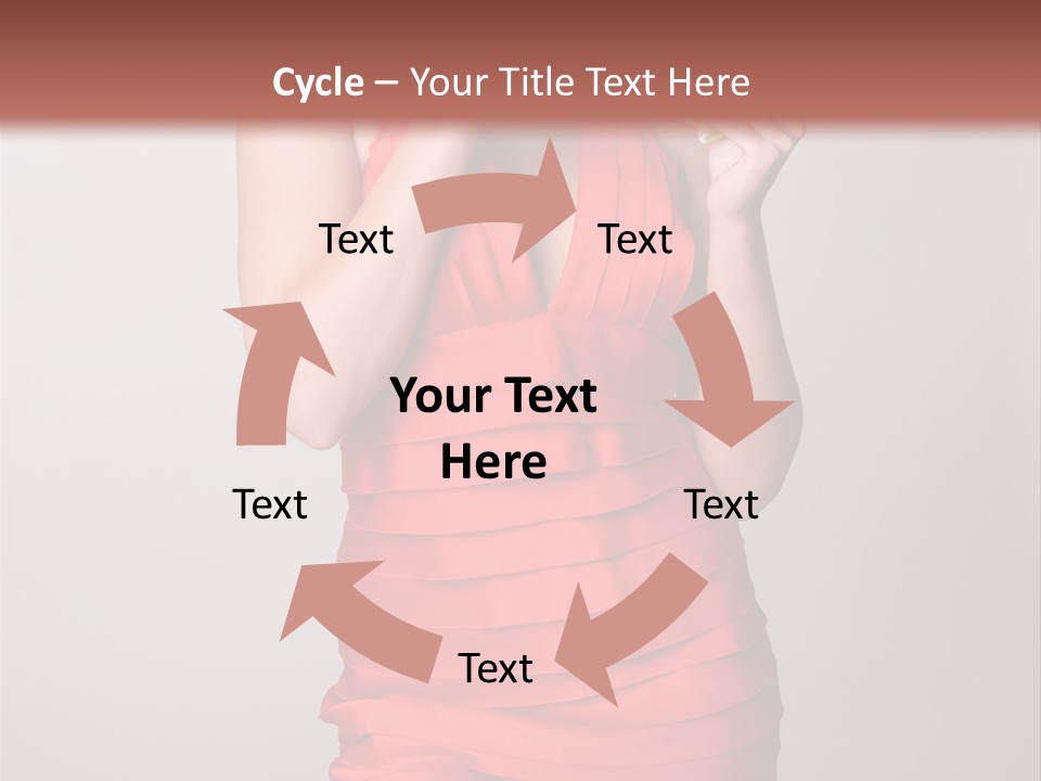 Happiness Woman Complexion PowerPoint Template