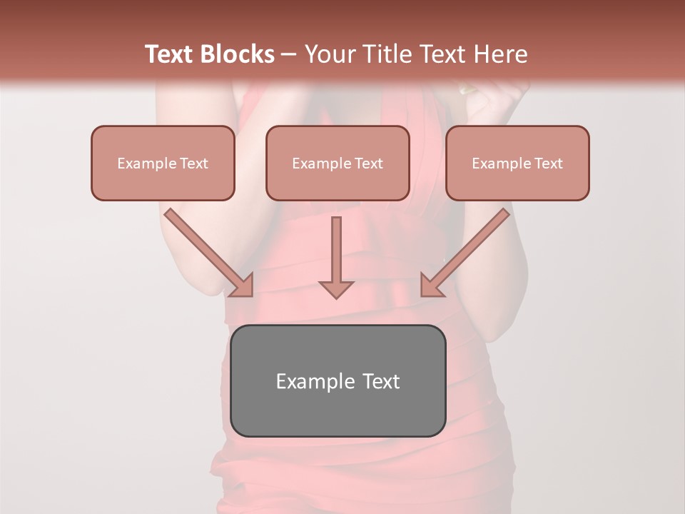 Happiness Woman Complexion PowerPoint Template