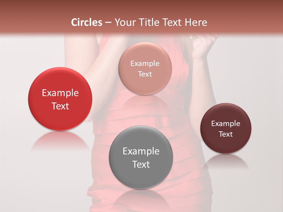 Happiness Woman Complexion PowerPoint Template