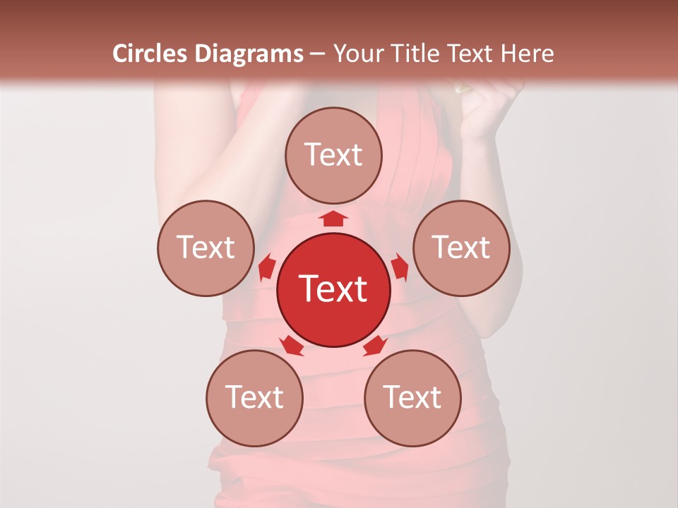 Happiness Woman Complexion PowerPoint Template