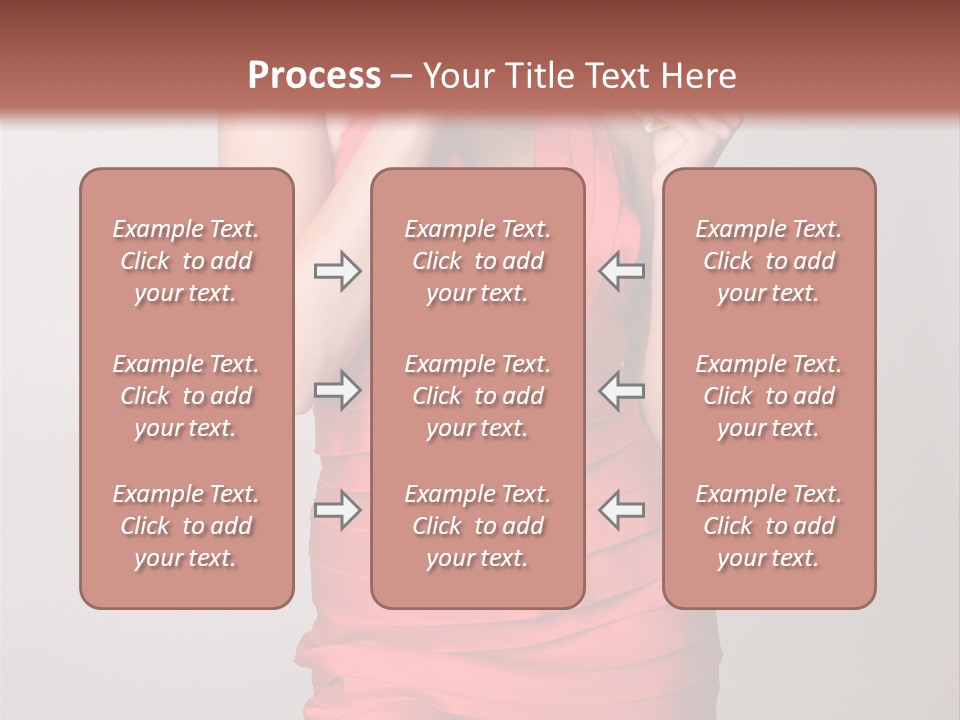 Happiness Woman Complexion PowerPoint Template