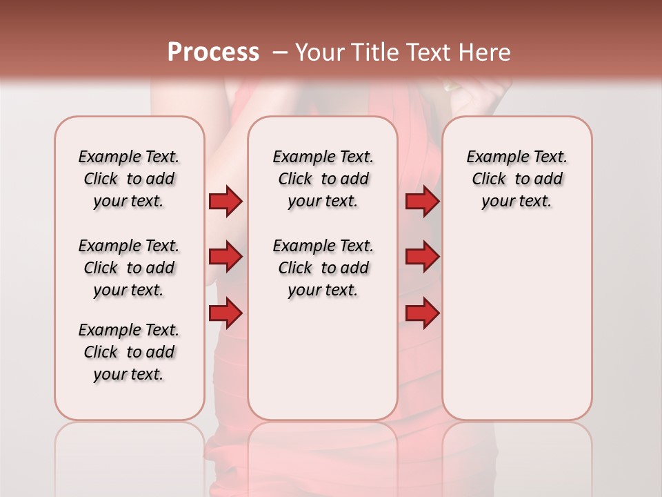 Happiness Woman Complexion PowerPoint Template