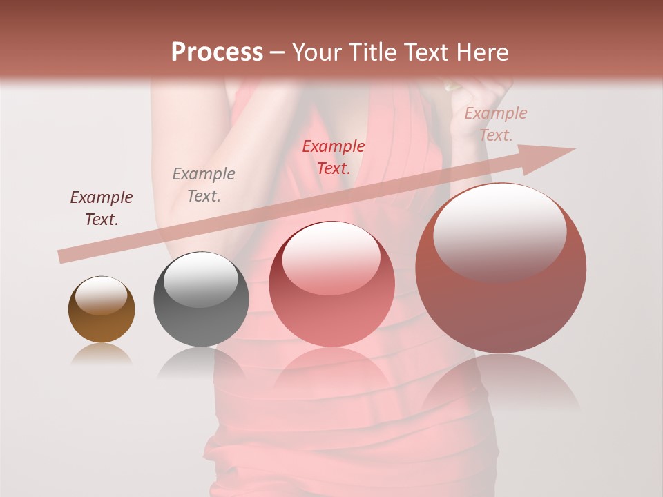 Happiness Woman Complexion PowerPoint Template