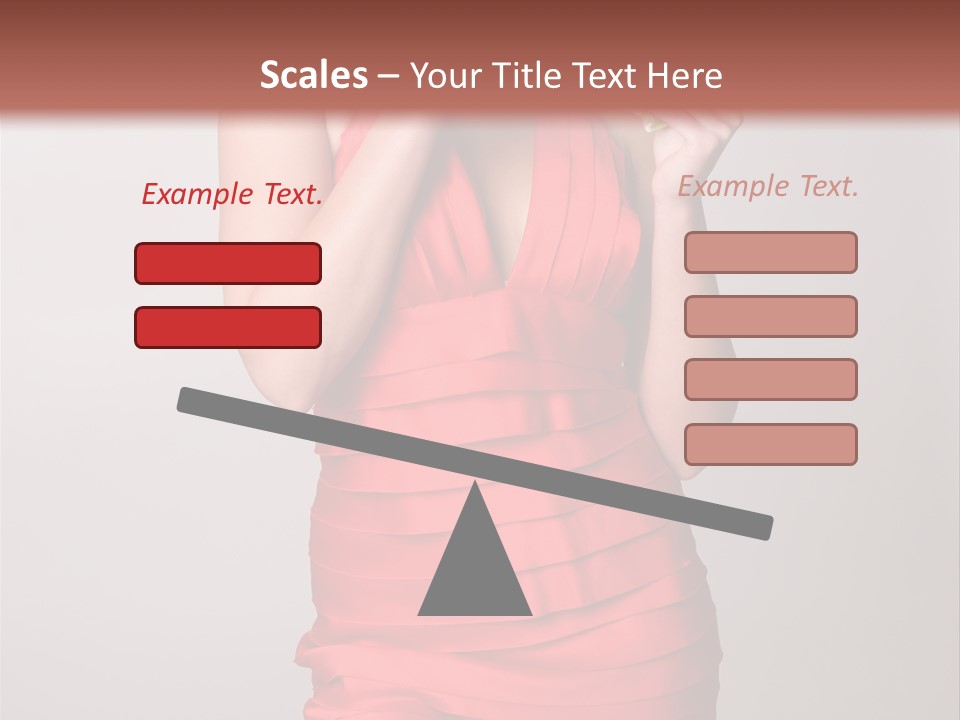 Happiness Woman Complexion PowerPoint Template