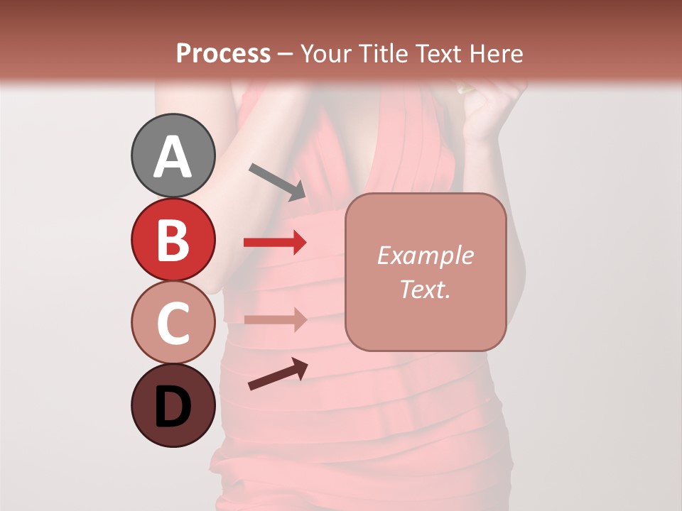 Happiness Woman Complexion PowerPoint Template