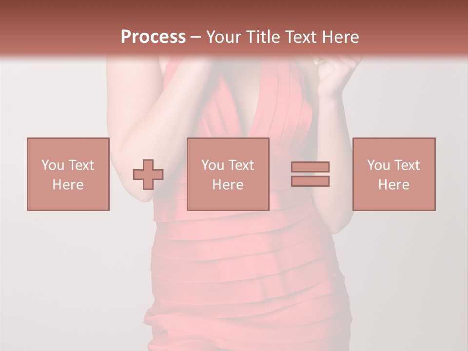 Happiness Woman Complexion PowerPoint Template
