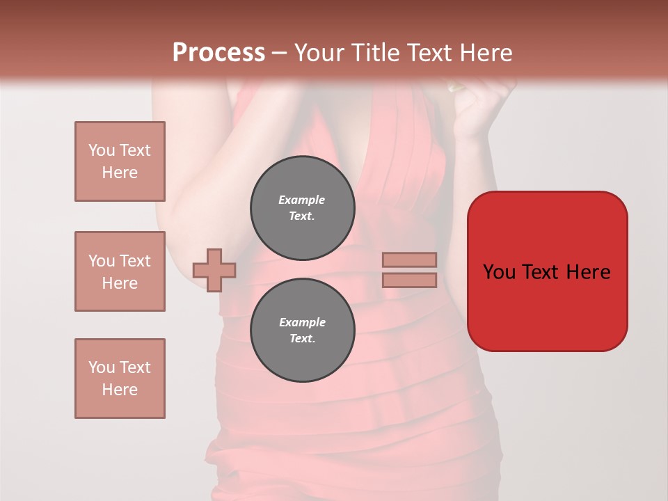 Happiness Woman Complexion PowerPoint Template