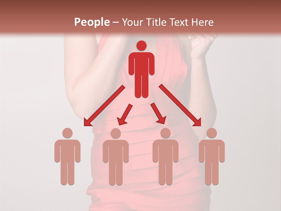 Happiness Woman Complexion PowerPoint Template